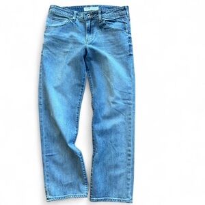 Y2K Streetwear Straight Leg Light Wash Lee Jeans